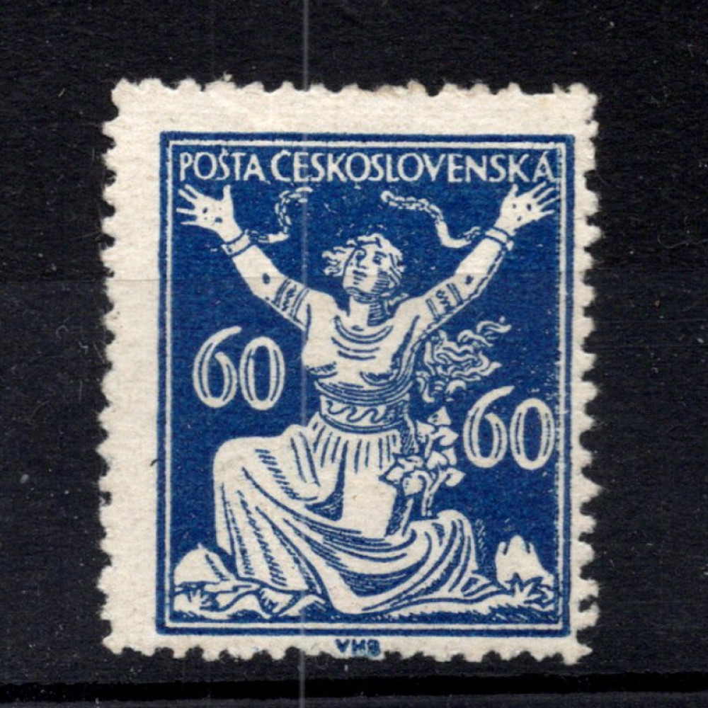 Selo Tchecoslováquia, Pof.157 (Mi. 176), MH, 60h