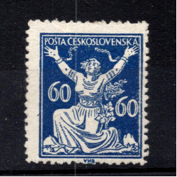 Sello Checoslovaquia, Pof.157 (Mi. 176), MH, 60h