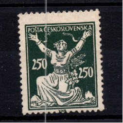 Sello Checoslovaquia, Pof.161 (Mi. 180), MH, 250h
