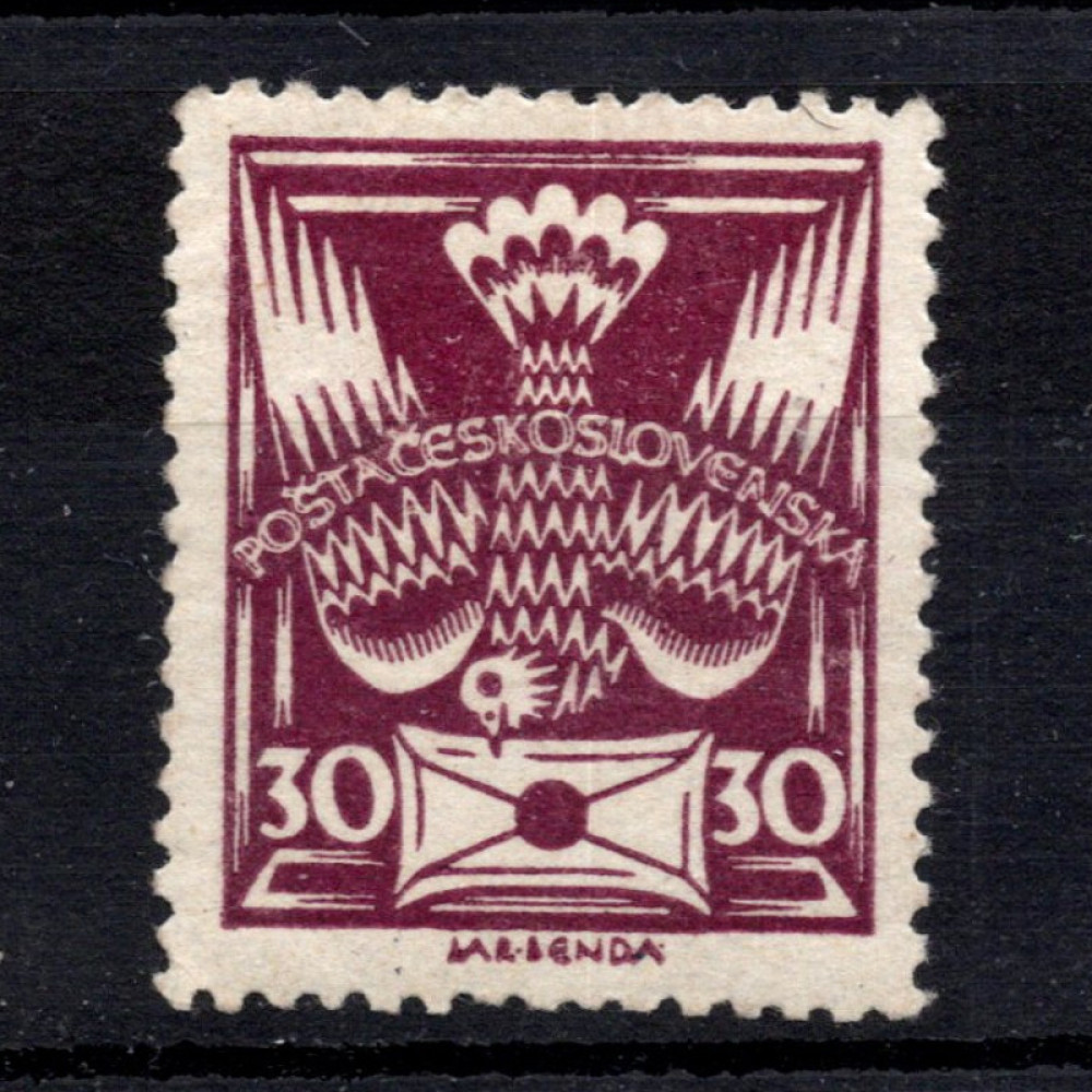 Briefmarke Tschechoslowakie, Pof.150 (Mi. 169)*, 30h