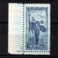 Známka s DČ ČSR, Pof.278*, 2 Kč