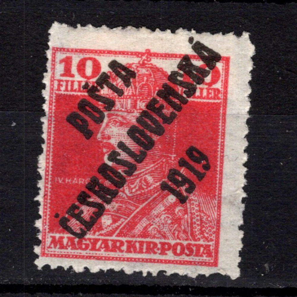 Selo Tchecoslováquia, Pof.119 (Mi. 138), MH, 10f