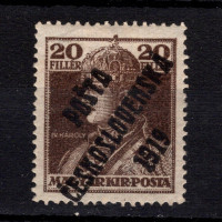 Sello Checoslovaquia, Pof.120 (Mi. 139), MH, 20f