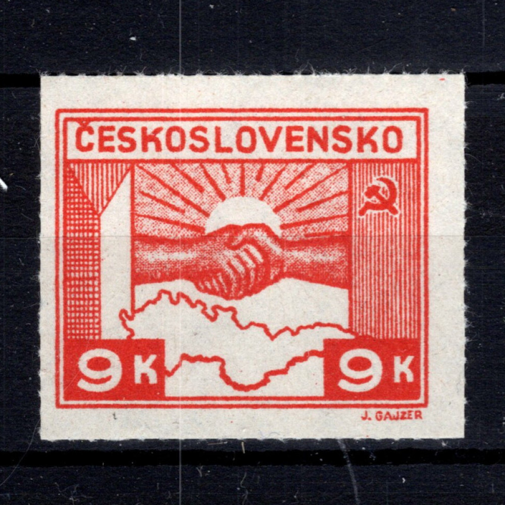 Selo Tchecoslováquia, Pof.357 (Mi. 412), MNH, 9 K