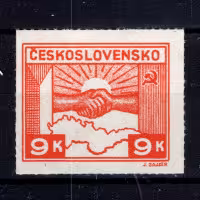 Stamp Czechoslovakia, Pof.357 (Mi. 412), MNH, 9 K