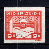 Známka ČSR, Pof.357**, 9 K