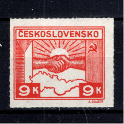 Selo Tchecoslováquia, Pof.357 (Mi. 412), MNH, 9 K