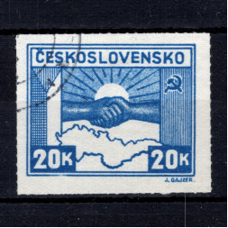 Selo Tchecoslováquia, Pof.359 (Mi. 414), Usado #, 20 K