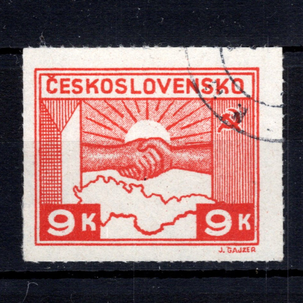 Selo Tchecoslováquia, Pof.357 (Mi. 412), Usado #, 9 K