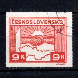 Selo Tchecoslováquia, Pof.357 (Mi. 412), Usado #, 9 K