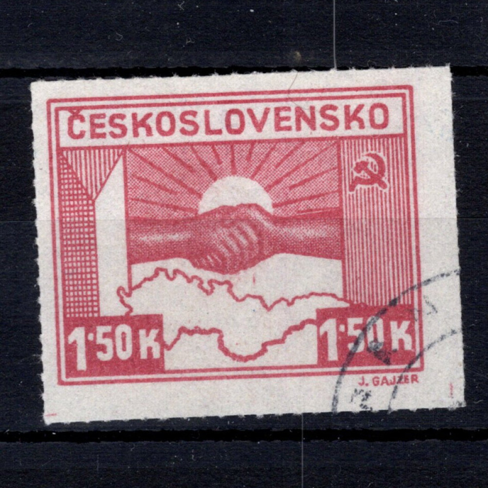 Selo Tchecoslováquia, Pof.353 (Mi. 411), Usado #, 1,50 K