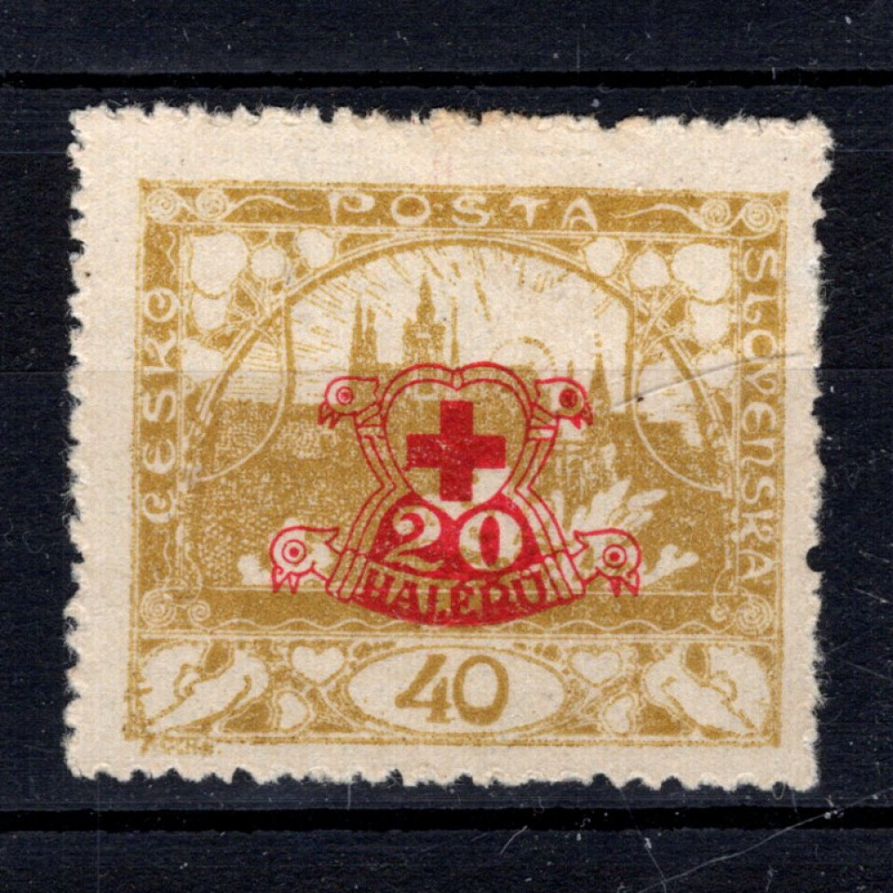 Selo Tchecoslováquia, Pof.170 (Mi. 196), MNH, 40+20h