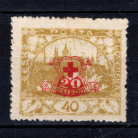Selo Tchecoslováquia, Pof.170 (Mi. 196), MNH, 40+20h