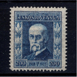 Selo Tchecoslováquia, Pof.178 (Mi. 207), MH, 200h