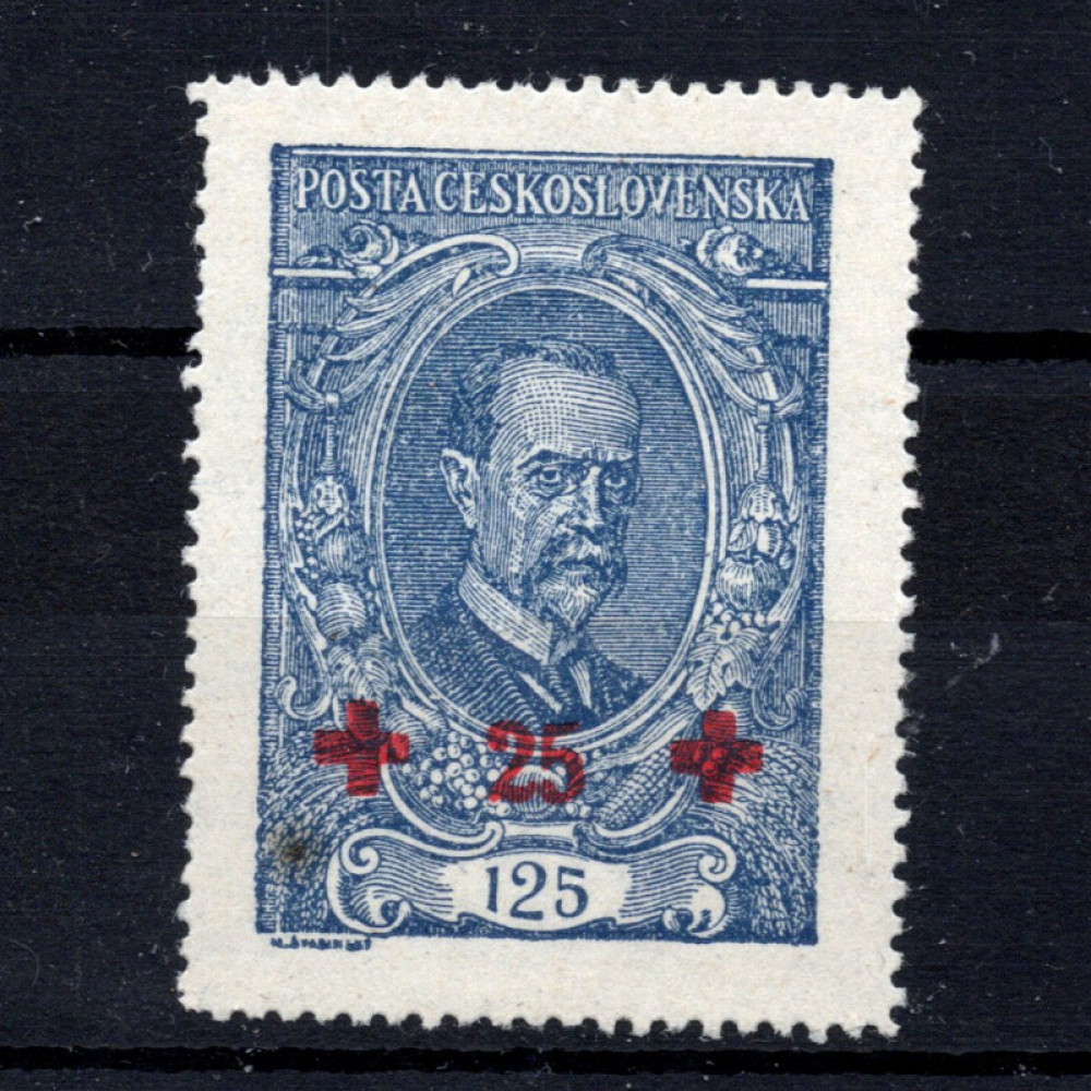 Selo Tchecoslováquia, Pof.172 (Mi. 198), MH, 125+25h