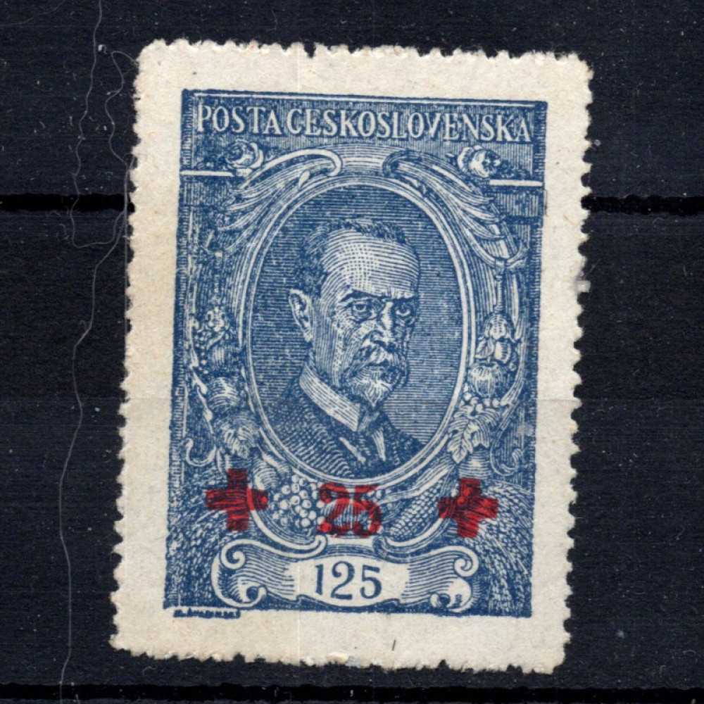 Sello Checoslovaquia, Pof.172 (Mi. 198), MNH, 125+25h