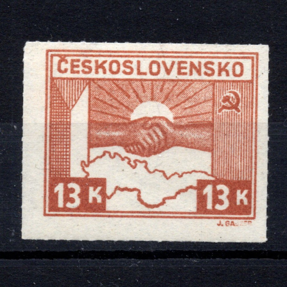 Selo Tchecoslováquia, Pof.358 (Mi. 413), MNH, 13 K