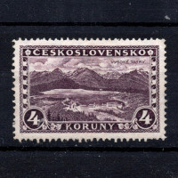 Selo Tchecoslováquia, Pof.227 (Mi. 255), MH, 4 Kč