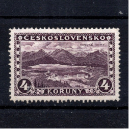 Selo Tchecoslováquia, Pof.227 (Mi. 255), MH, 4 Kč