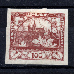Sello Checoslovaquia, Pof.20 (Mi. 8), MH, 100h