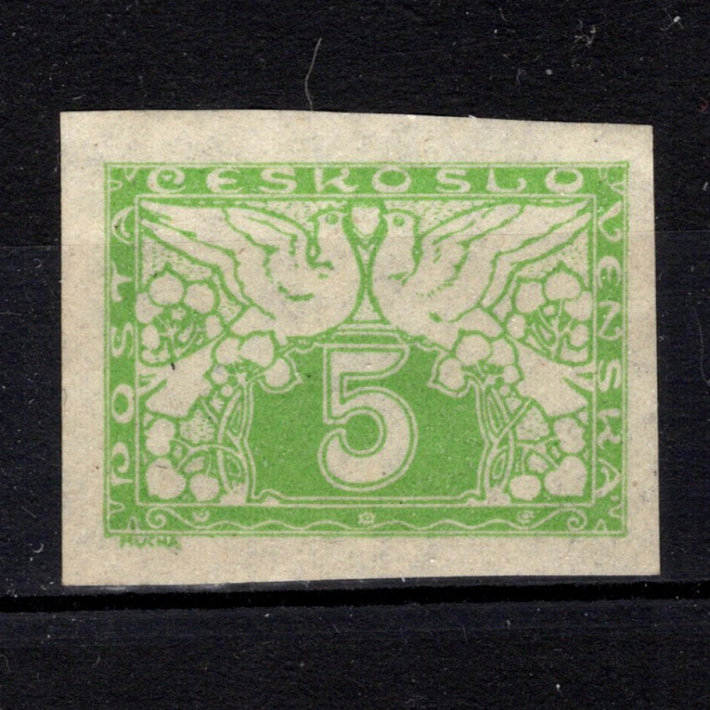 Sello Checoslovaquia, Pof.S2 (Mi. 12), MH, 5h