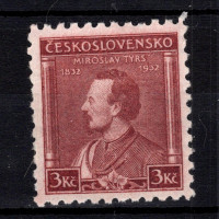 Selo Tchecoslováquia, Pof.271 (Mi. 317), MH, 3 Kč