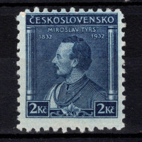 Selo Tchecoslováquia, Pof.270 (Mi. 316), MH, 2 Kč