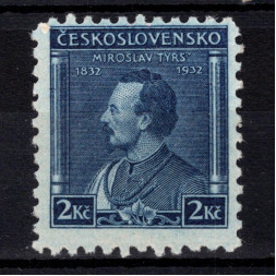 Selo Tchecoslováquia, Pof.270 (Mi. 316), MH, 2 Kč