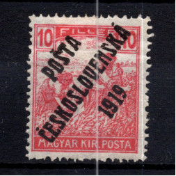 Sello Checoslovaquia, Pof.105 (Mi. 124), MH, 10f