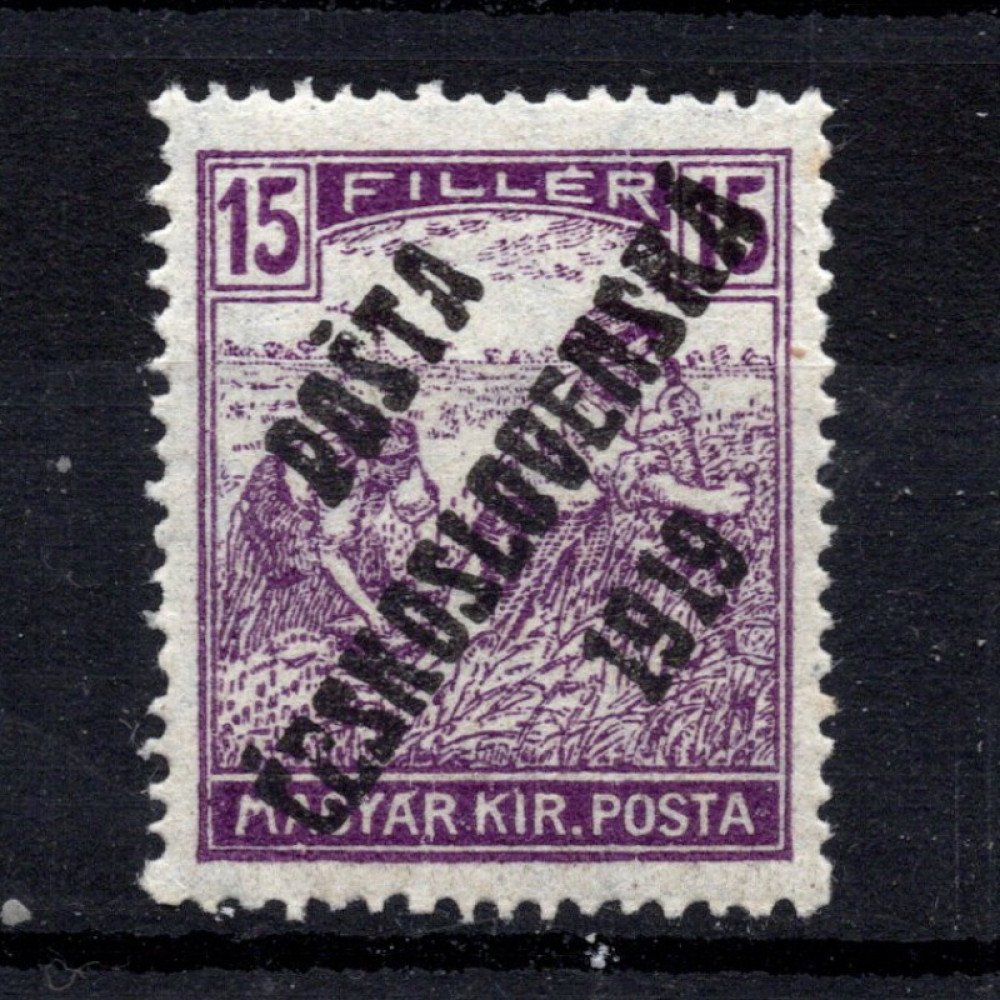 Briefmarke Tschechoslowakie, Pof.106 (Mi. 125)*, 15f