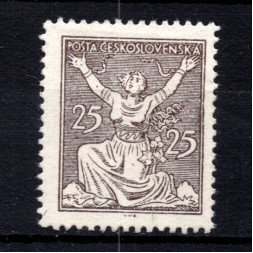 Sello Checoslovaquia, Pof.152 (Mi. 171), MH, 25h
