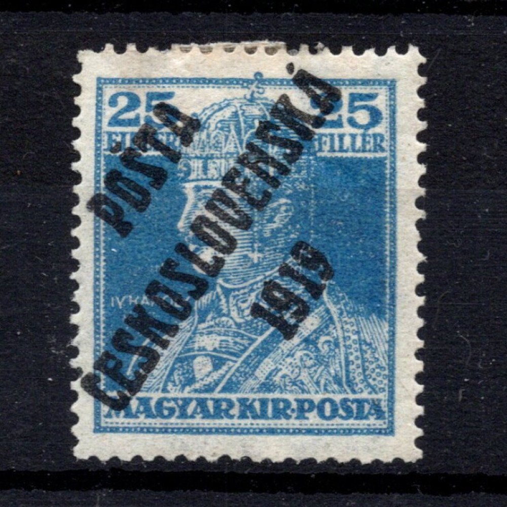Selo Tchecoslováquia, Pof.121 (Mi. 140), MH, 25f