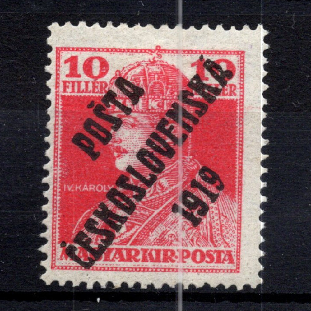 Sello Checoslovaquia, Pof.119 (Mi. 138), MH, 10f