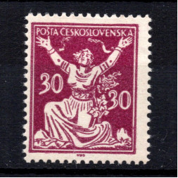 Sello Checoslovaquia, Pof.153 (Mi. 172), MH, 30h