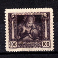 Známka ČSR, Pof.31B*, 100h