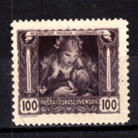 Známka ČSR, Pof.31B*, 100h