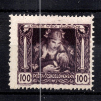Známka ČSR, Pof.31B*, 100h