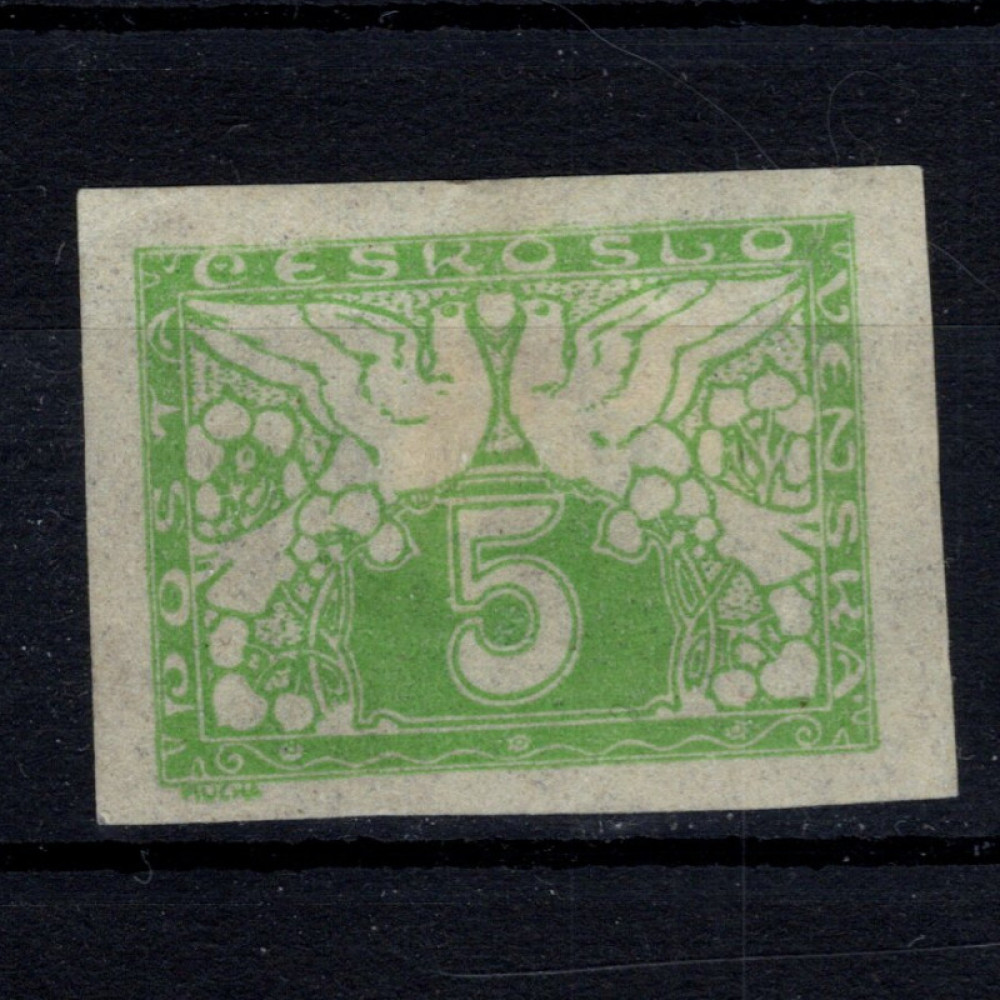 Sello Checoslovaquia, Pof.S2 (Mi. 12), MH, 5h