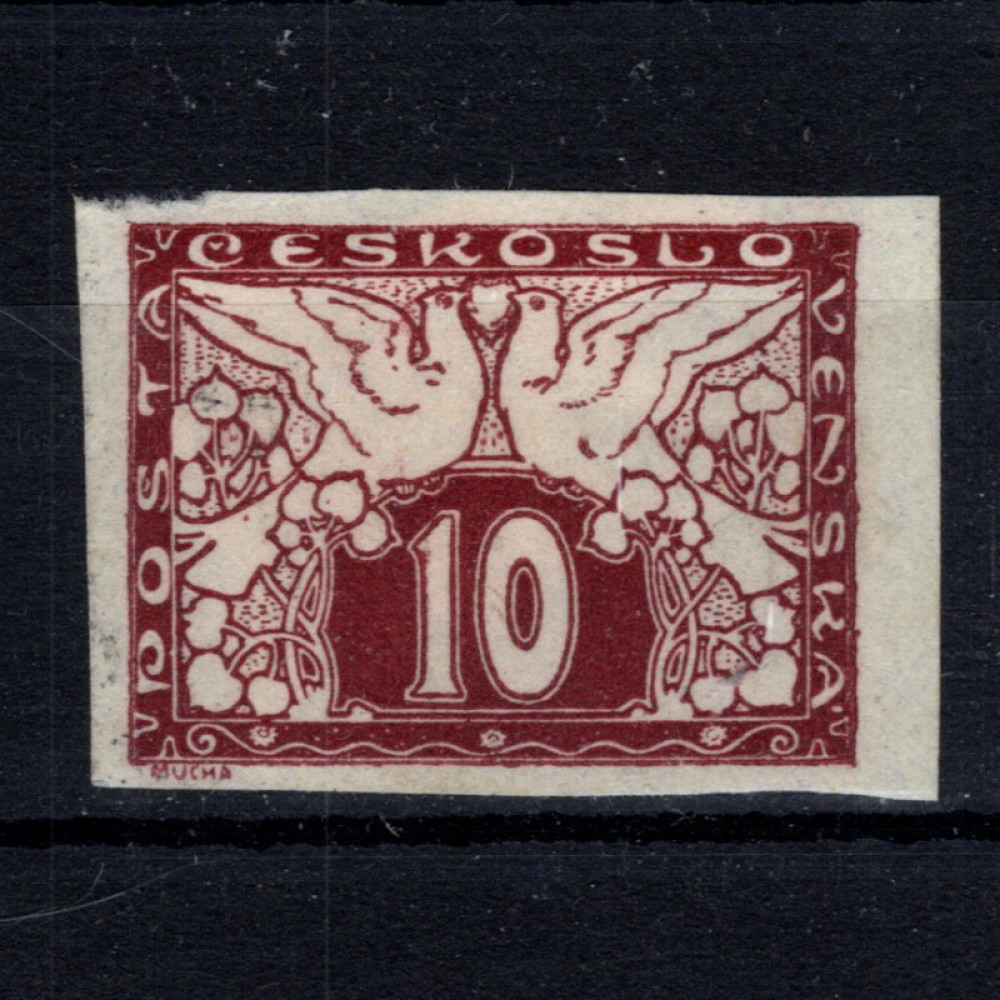 Sello Checoslovaquia, Pof.S3 (Mi. 195), MH, 10h