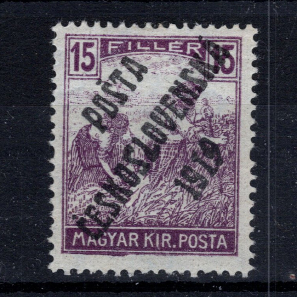 Sello Checoslovaquia, Pof.106 (Mi. 125), MH, 15f