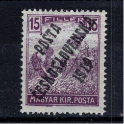 Briefmarke Tschechoslowakie, Pof.106 (Mi. 125)*, 15f