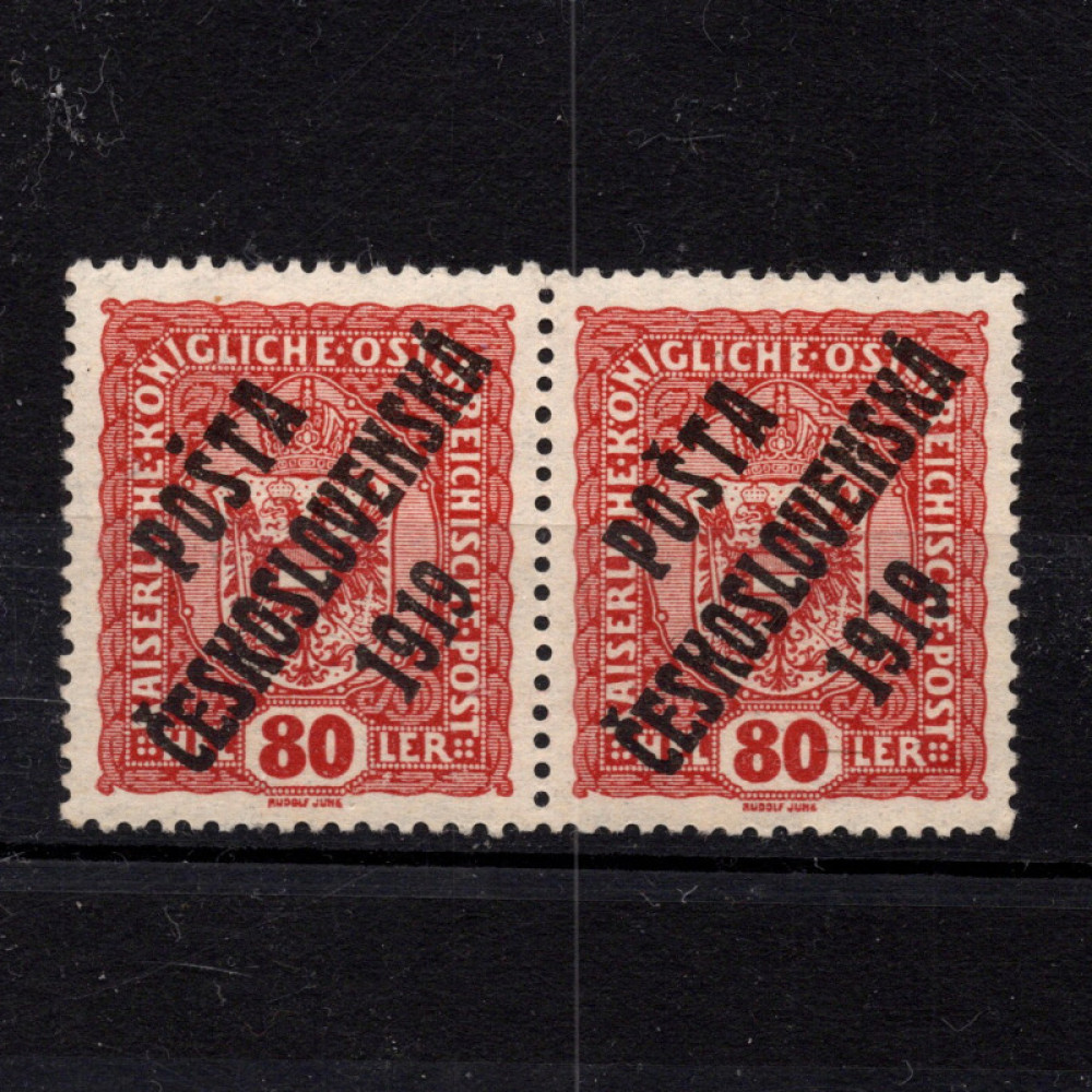 Sello Checoslovaquia, Pof.46 (Mi. 49), MH, 90h