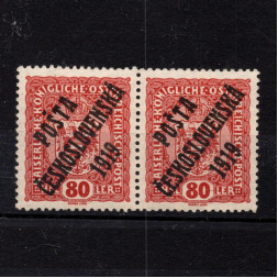 Selo Tchecoslováquia, Pof.46 (Mi. 49), MH, 90h