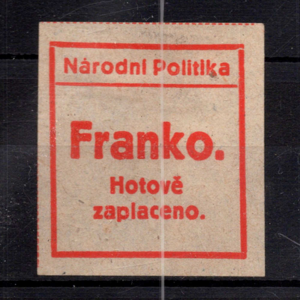 Známka ČSR, Pof.NN17Ib*