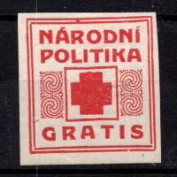 Známka ČSR, Pof.NN17II*