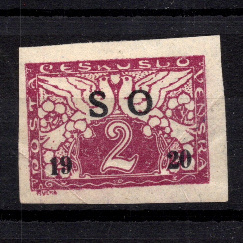 Briefmarke Tschechoslowakie, Pof.SO26 (Mi. 28)*, 2h