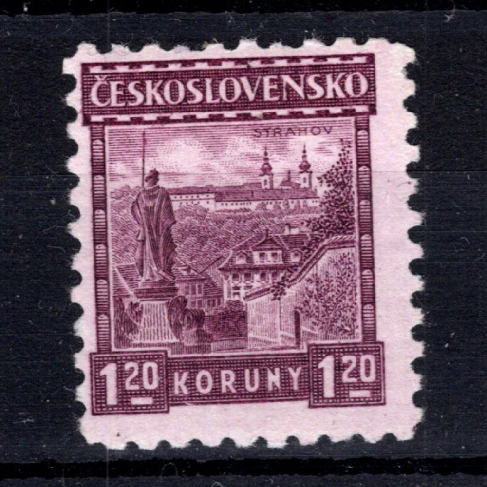 Sello Checoslovaquia, Pof.219 (Mi. 260), MNH, 1,20 Kč