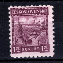 Sello Checoslovaquia, Pof.219 (Mi. 260), MNH, 1,20 Kč