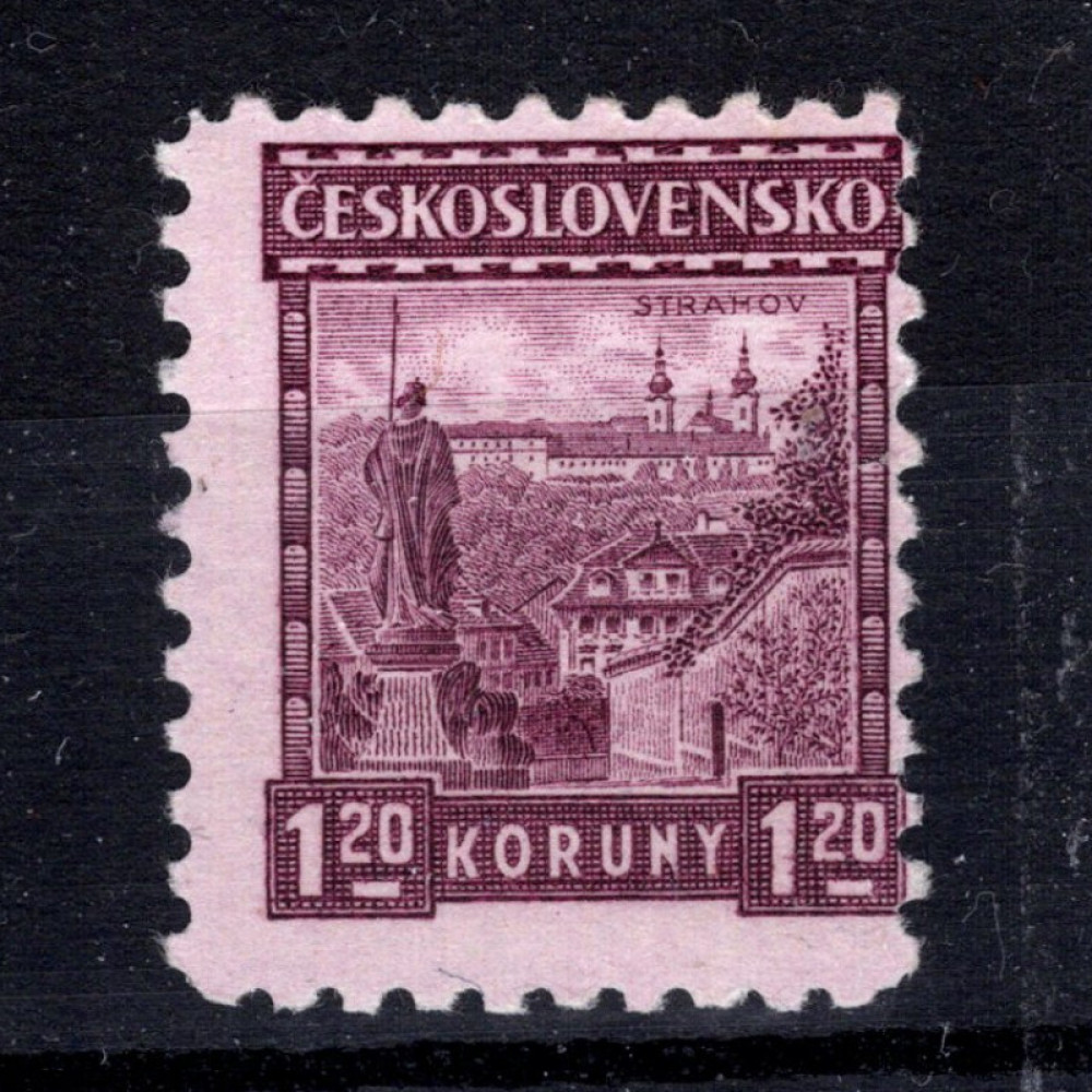 Stamp Czechoslovakia, Pof.219 (Mi. 260), MNH, 1,20 Kč
