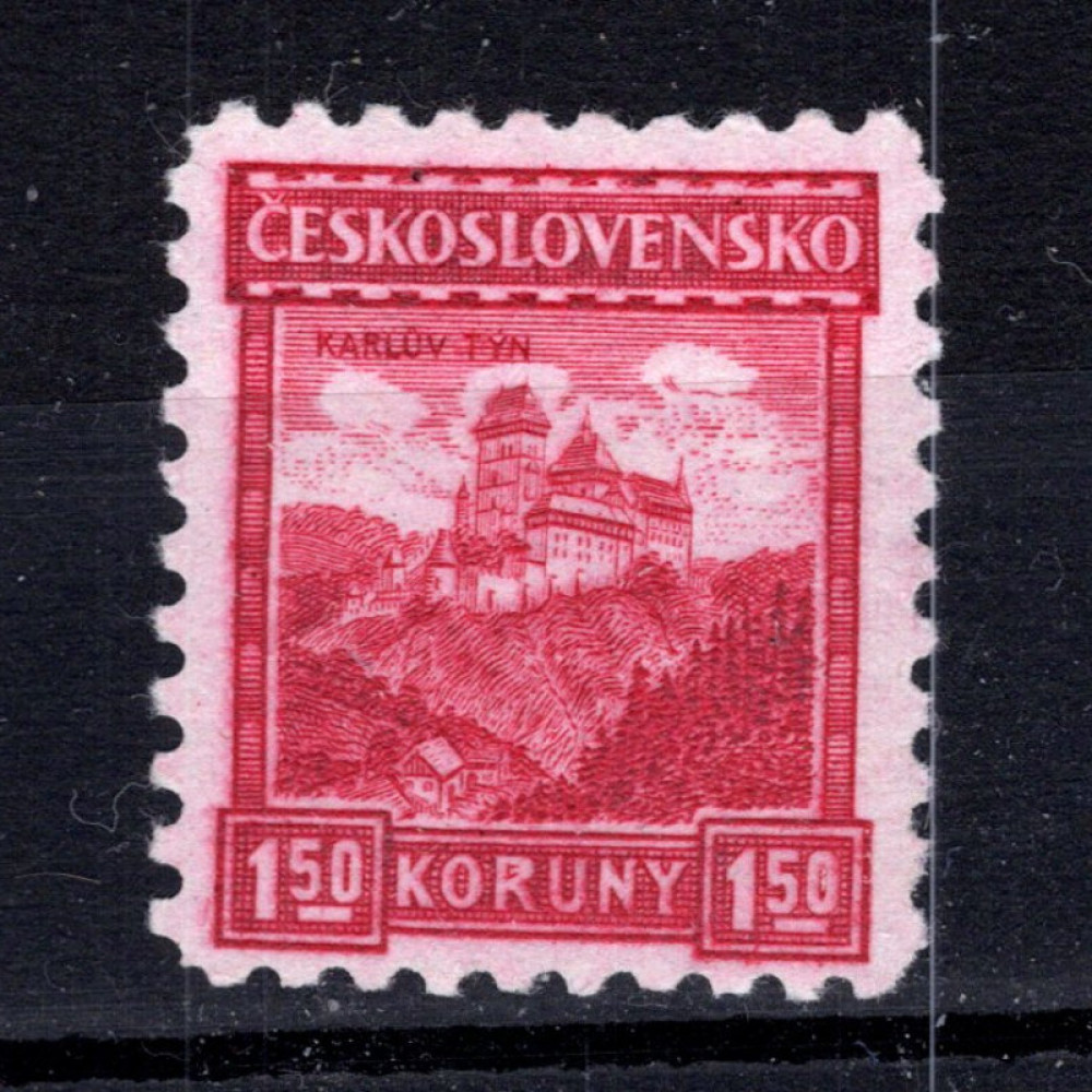 Sello Checoslovaquia, Pof.220 (Mi. 261), MNH, 1,50 Kč